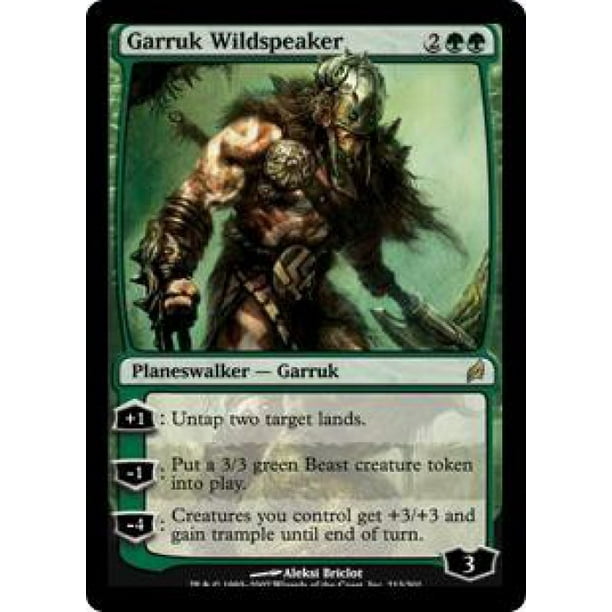 Garruk Wildspeaker MTG Lorwyn